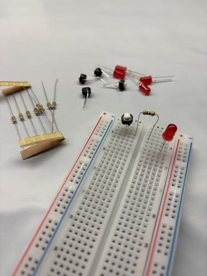 Make: Electronics Mini Kit 5 Educational Electronic Component Pack That Follow Experiments in Charles Platt's 3rd Edition Book (PTTMini3rd-Comp5)