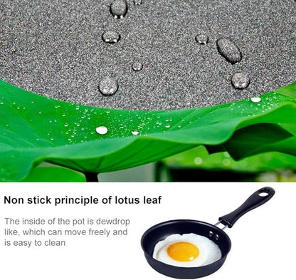 One Egg Frying Pan, Mini Induction Frying Eggs Pan, 4.7" Single Egg Durable