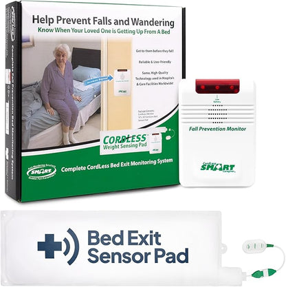 Smart Caregiver Wireless Bed Pad Alarm System