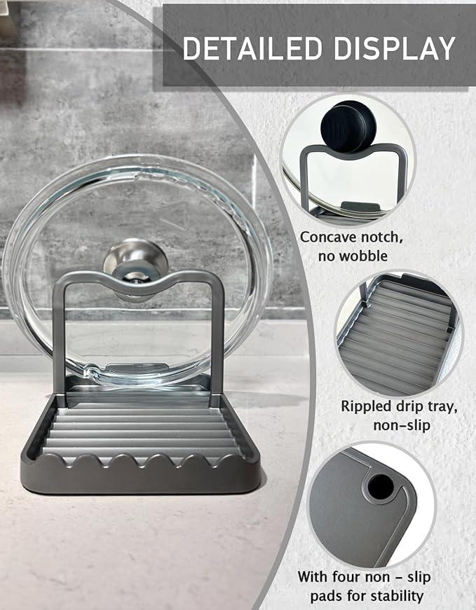 Anti-Rust Metal Spoon Rest