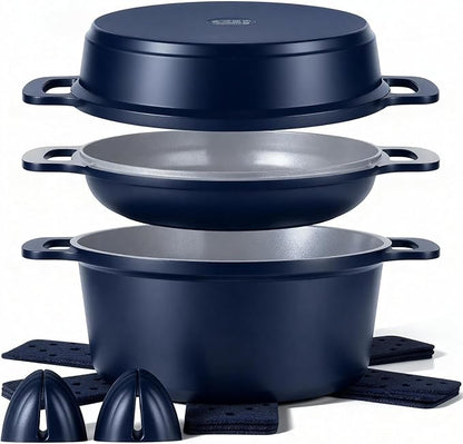 Ammeloo 4.5 Qt Non Stick Soup Pot