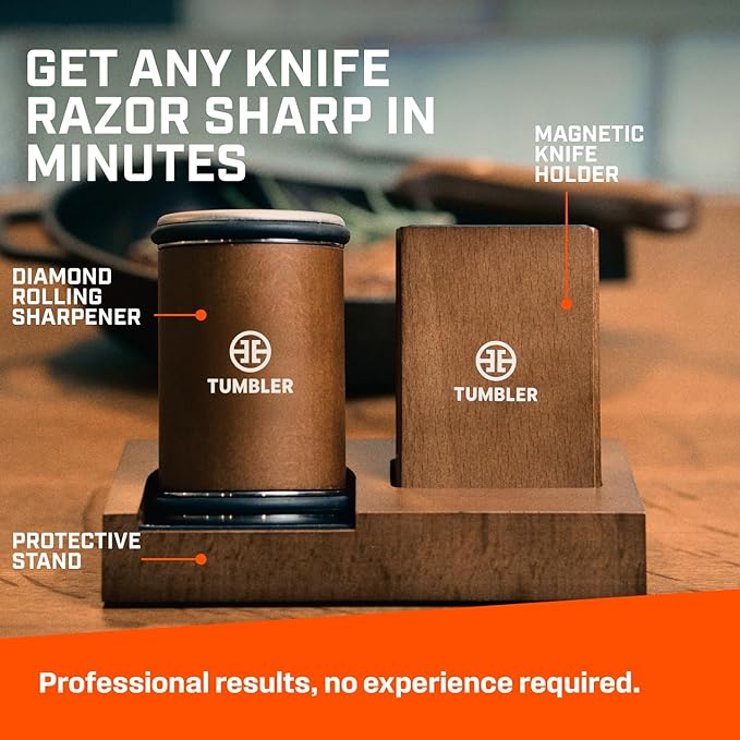 Tumbler Rolling Knife Sharpener Starter Set