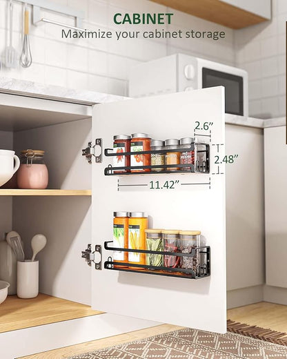 Doakhirmit Wall Mounted Spice Rack
