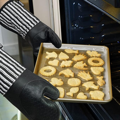 Alselo Silicone Oven Mitts Heat Resistant 932℉