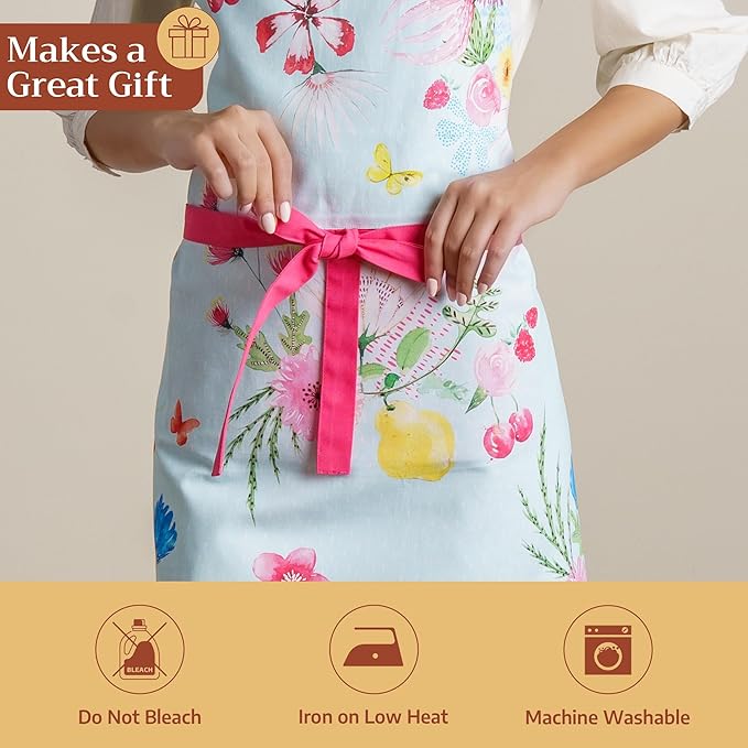 Maison d' Hermine 100% Cotton Apron