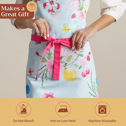 Maison d' Hermine 100% Cotton Apron