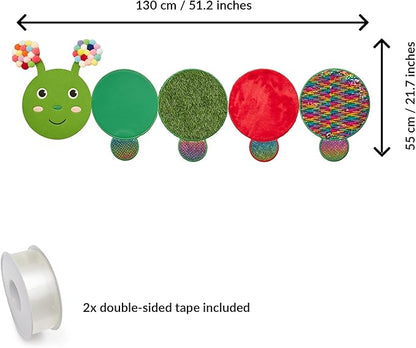 ODOXIA Sensory Wall Panel | Sequin Busy Board