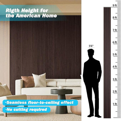 Art3d Slat Wood Wall Paneling for Interior and Ceiling Decoration