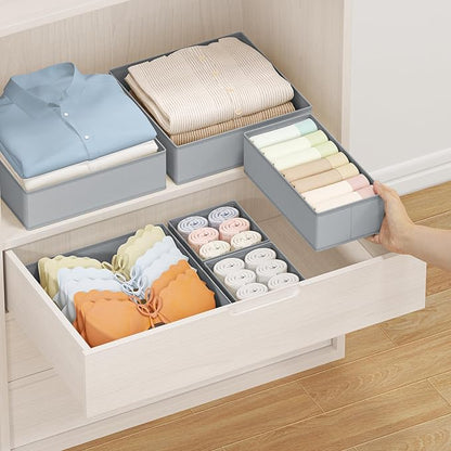 DIMJ Drawer Organizer Clothes 24 Pack