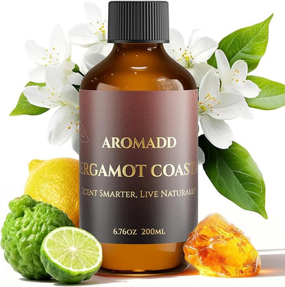Bergamot Coastal Diffuser Oil Inspired by Luxury Hotel Scent 6.76 Fl Oz