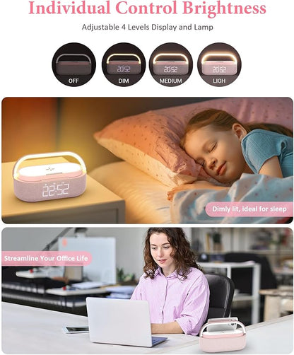 COLSUR Bluetooth Speaker Alarm Clock