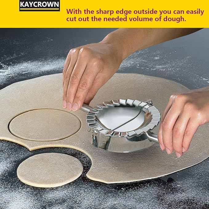 Best Utensils Stainless Steel Ravioli Mould Pierogi Dumpling Maker Wrapper