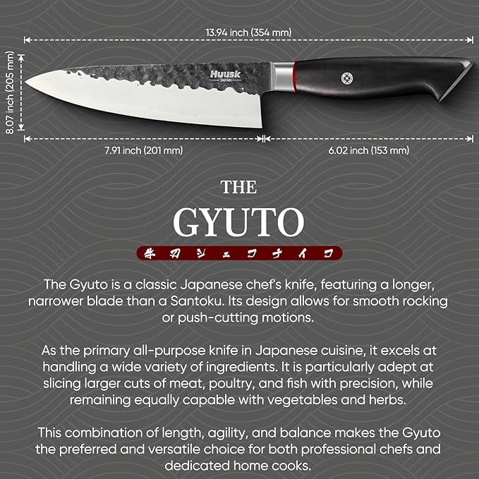 Huusk Professional Japanese Chef Knife
