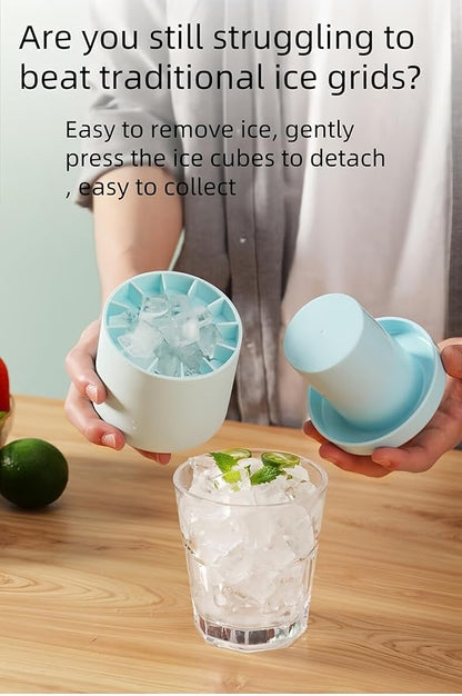 3D Upgraded Silicone Ice Cube Tray