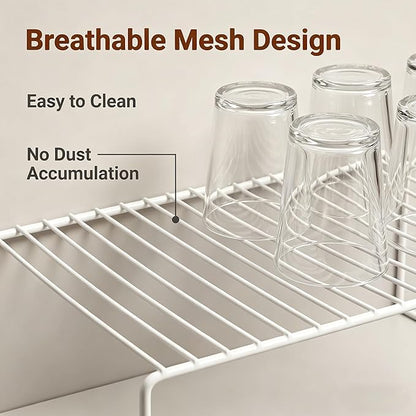 iPEGTOP Kitchen Cabinet Storage Shelf Rack