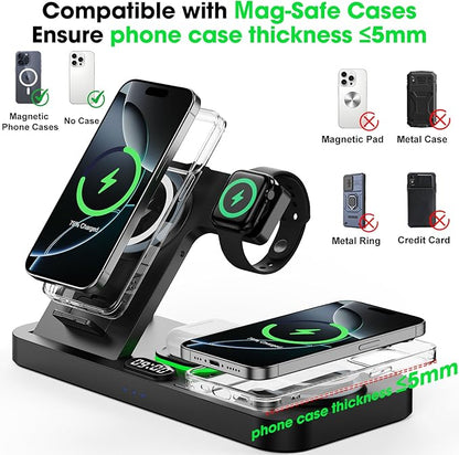 Dual Phone Wireless Charging Station