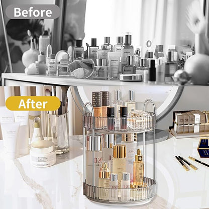 Asayuee 360 Rotating Makeup Organizer
