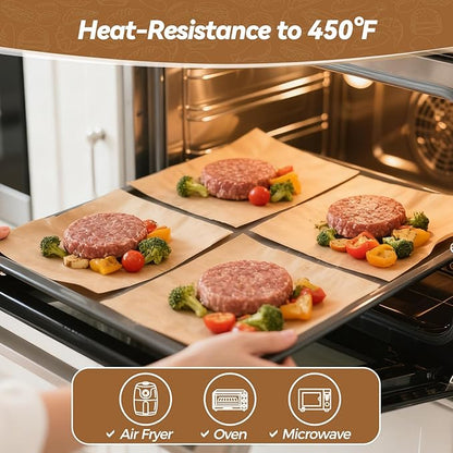 360 Count 6"x 6" Heavy Duty Patty Paper Sheets