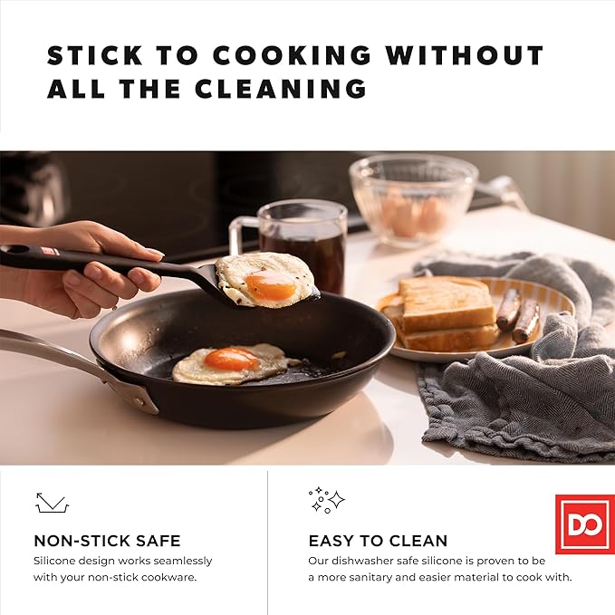 DI ORO Silicone Turner Spatula Set