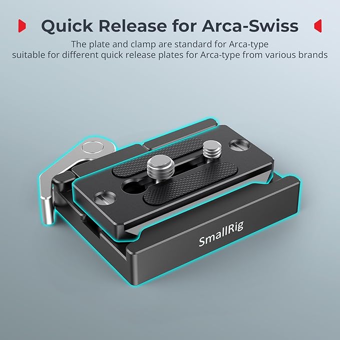 SMALLRIG Universal Quick Release Mount Plate Kit