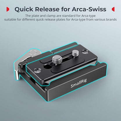 SMALLRIG Universal Quick Release Mount Plate Kit