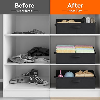 Lifewit Trapezoid Closet Storage Bins