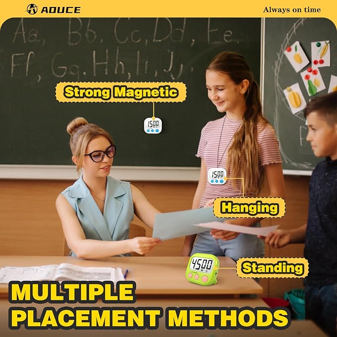 Classroom Timers for Teachers Kids Large Magnetic Digital Timer Teacher