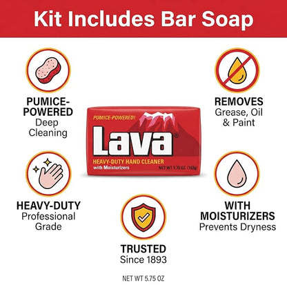 [6 Pack] Clean Day Honeysuckle Scent Liquid Dish Soap 16 oz 1 pk with Bar Soap - Grease-Cutting Dish Soap - Liquid Dishwashing Soap, Honeysuckle Scent, Plant-Derived