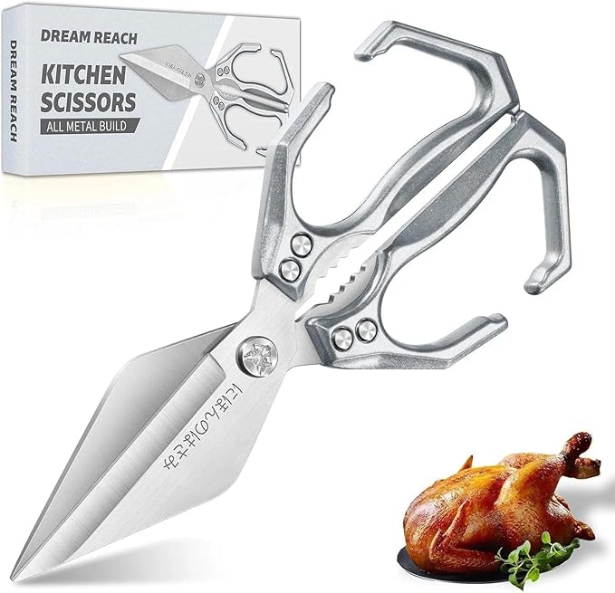 Dream Reach Heavy Duty Poultry Shears Kitchen Scissors Dishwasher Safe