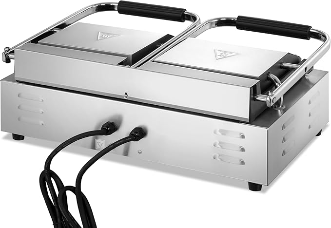 KWS CPM-23 3400W Electric Panini Press Maker