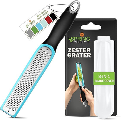 Spring Chef Premium Lemon Zester Grater