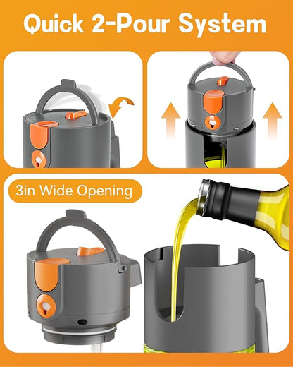 OURCABECUE Upgrade 2 in 1 Oil Sprayer