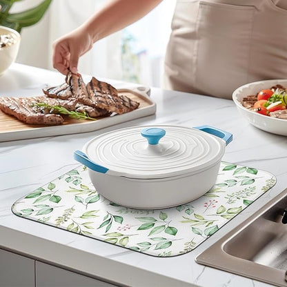 Dish Drying Mat Drainer Pads