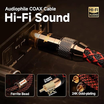 TODN Hi-end Digital Coaxial Cable OFC Core