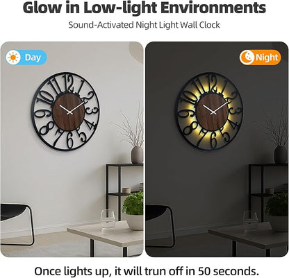Casaformia 30'' Large Silent Wall Clock