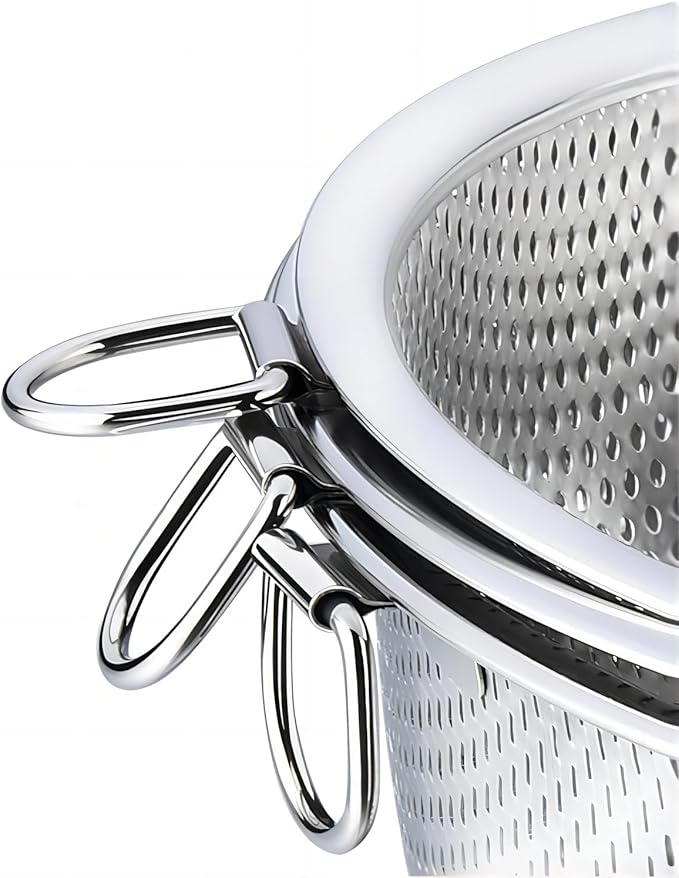 GREATLINK Stainless Steel Colander and Fine Mesh Strainer