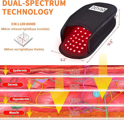 DGQY Upgraded Red Infrared Light Therapy