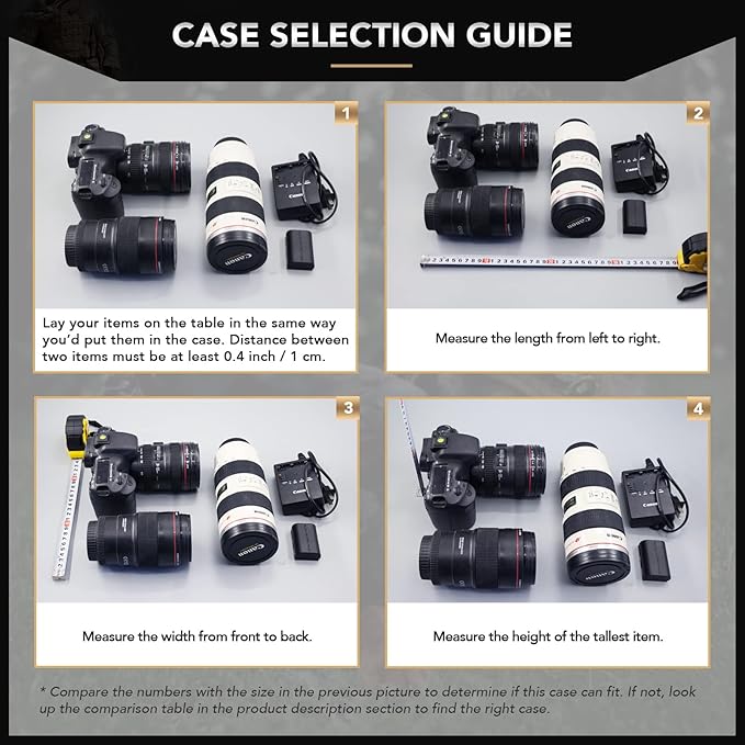 Lykus HC-5230 Large Waterproof Hard Case