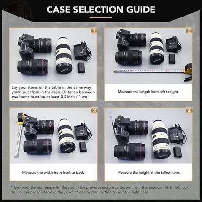 Lykus HC-5230 Large Waterproof Hard Case
