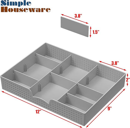 Simple Houseware Drawer Organizer Tray