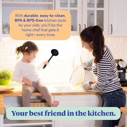 GIR: Get It Right Silicone Ladle Spoon – High Heat Resistant Kitchen Tool