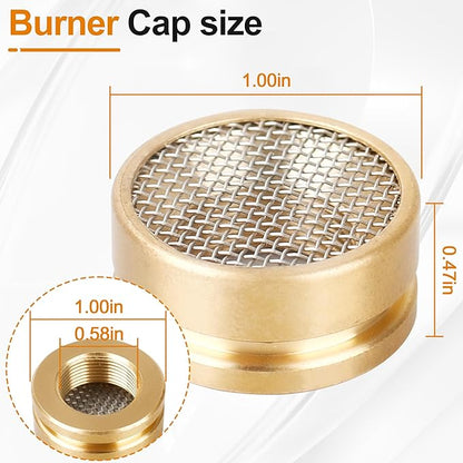 Burner Cap and Screen for Coleman Lanterns Replacement Parts,2423231 Camping Lantern Accessories Compatible with Coleman Lantern 639.236.237.249