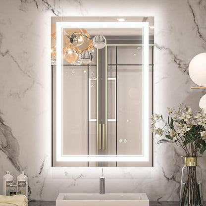 Keonjinn 22" x 32" Lighted Mirrors