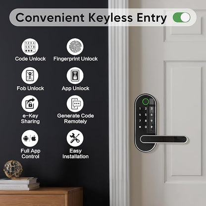Keyless Entry Fingerprint Digital Smart Lock