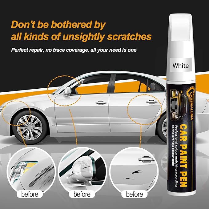 Grecian Water(8Y6) Car Touch Up Paint for Lexus, Color Accurate Car Paint Scratch Repair Pen Kit Quick & Easy Fix Vehicle Chips and Automotive Nicks Scuff