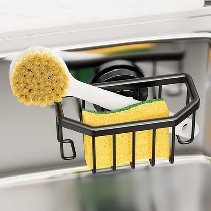 TAILI Sponge Holder with Strong Suction Cup, Dish Sponge Caddy Inside Sink