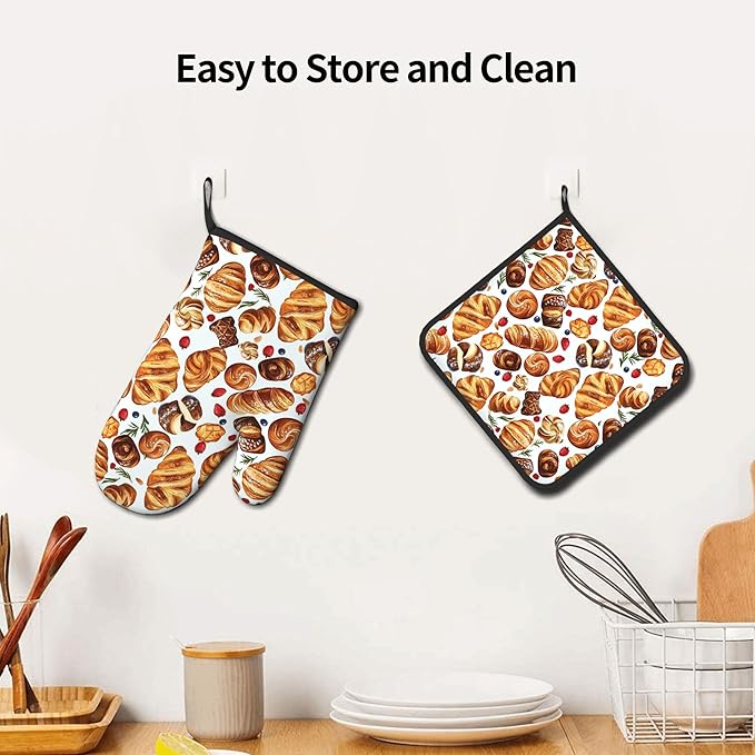 Oven Mitt and Pot Holders Sets