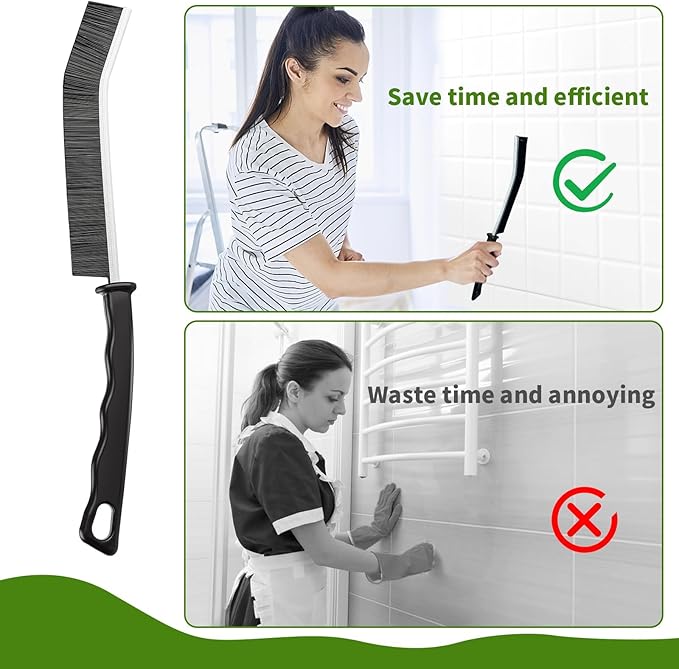Crevice Cleaning Brush, Hard Bristle Cleaning Brushes