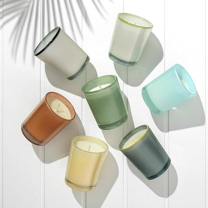 LAFCO New York Votive Candle, Fresh Cut Gardenia - 1.9 oz - 20-Hour Burn Time - Reusable Glass Vessel - Made in The USA