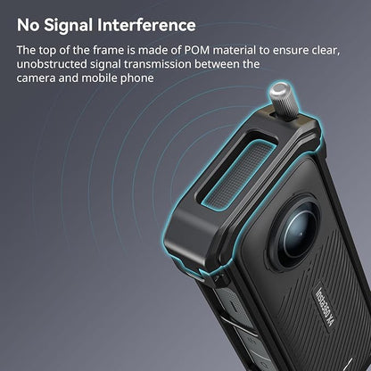 SMALLRIG Cage for Insta360 X4, Aluminum Protective Case for Insta 360 X4